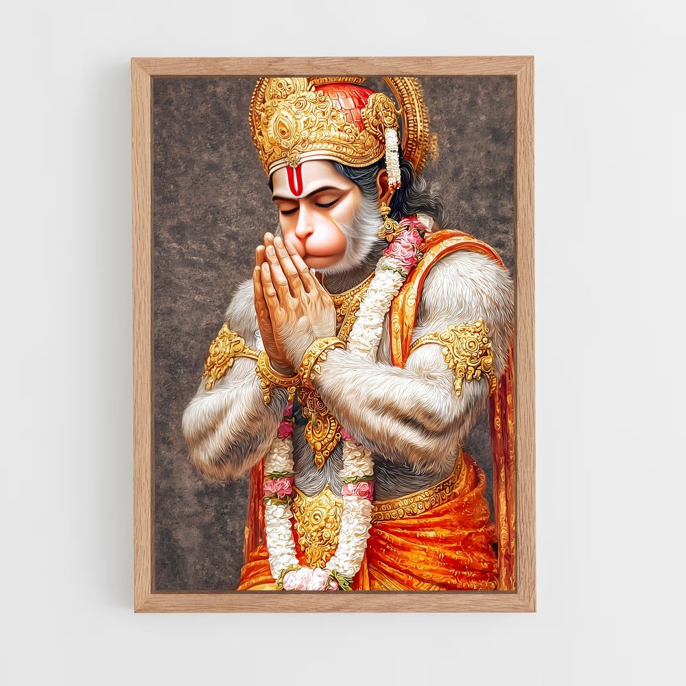ap-hanuman-11 cadre Bois clair