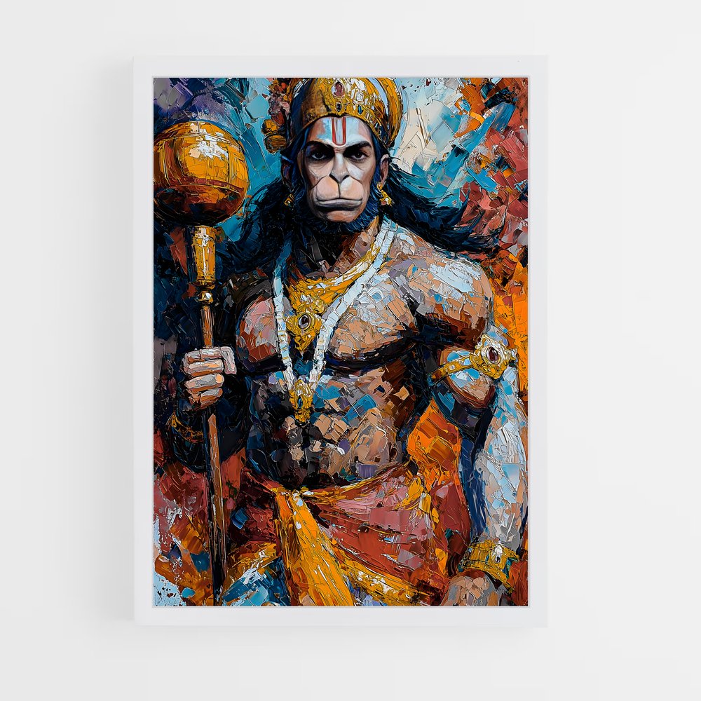 ap-hanuman-13 cadre Blanc