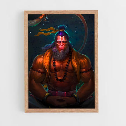 ap-hanuman-15 cadre Bois clair