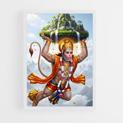 ap-hanuman-22 cadre Blanc