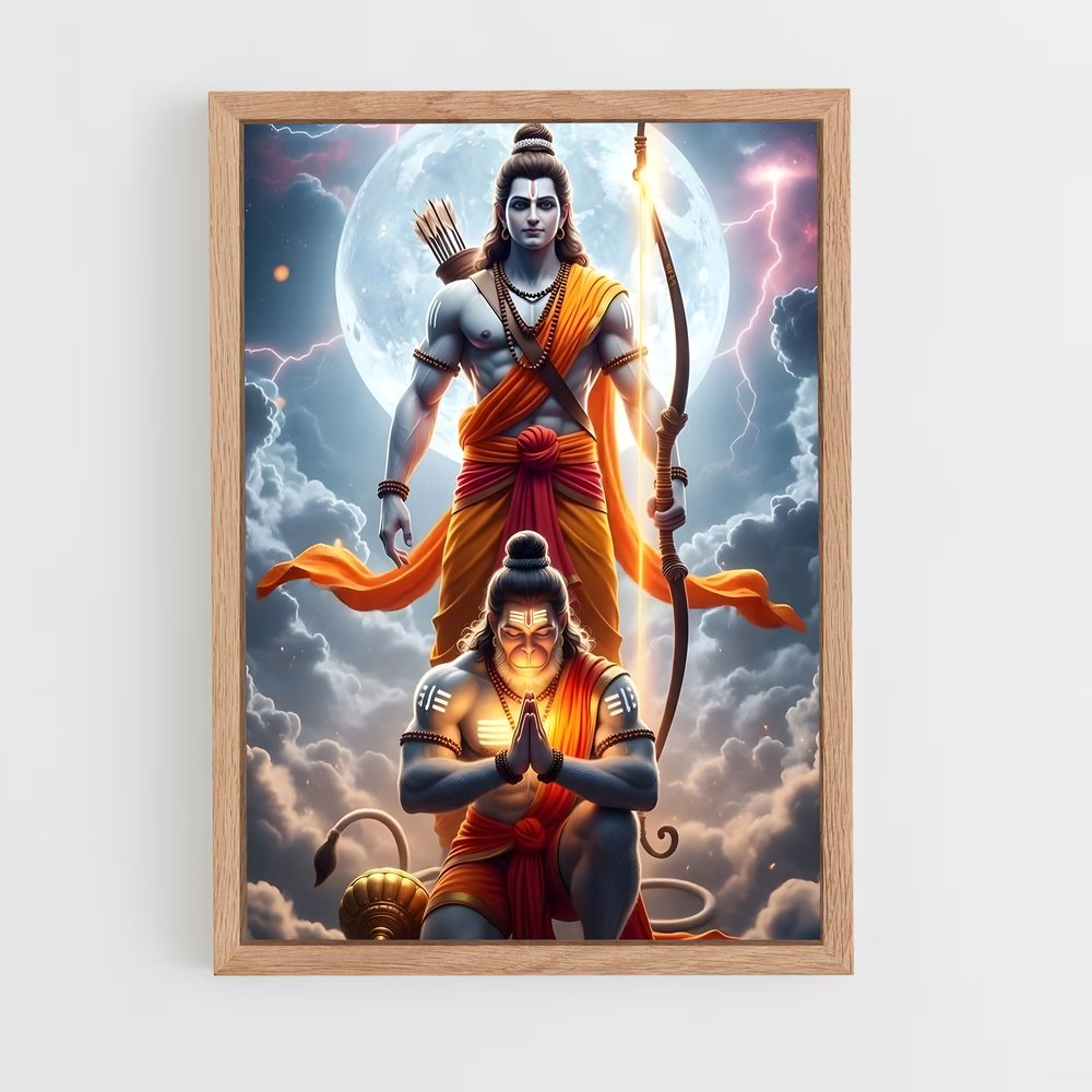 ap-hanuman-6 cadre Bois clair