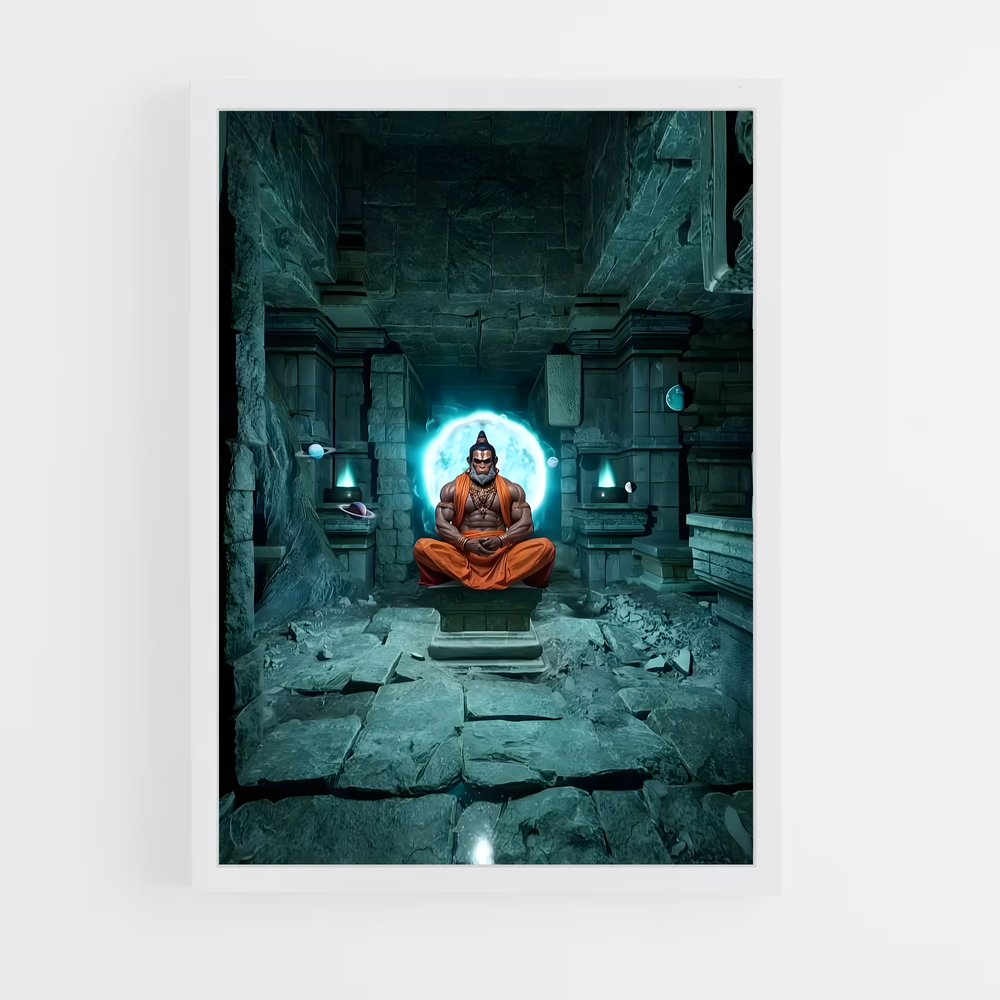 ap-hanuman-8 cadre Blanc