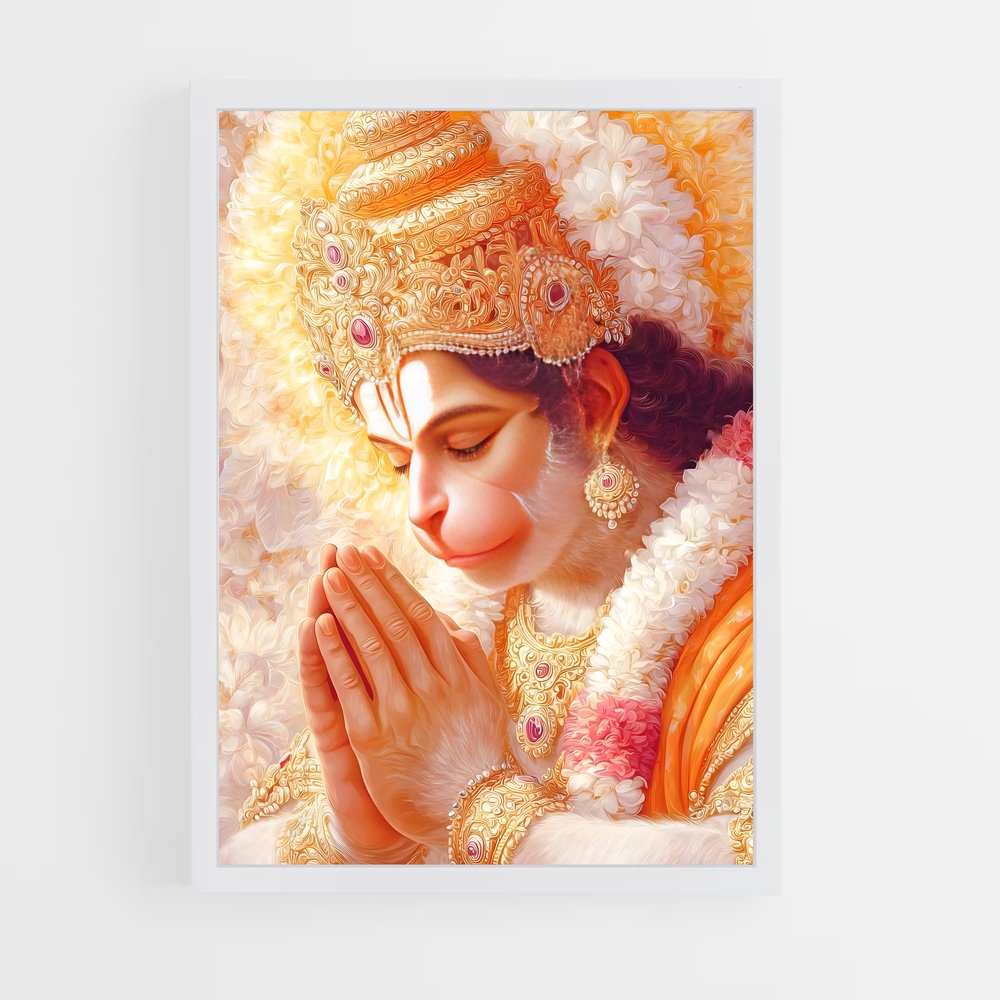 ap-hanuman-9 cadre Blanc