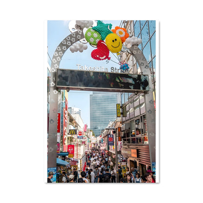 Poster Rue Harajuku