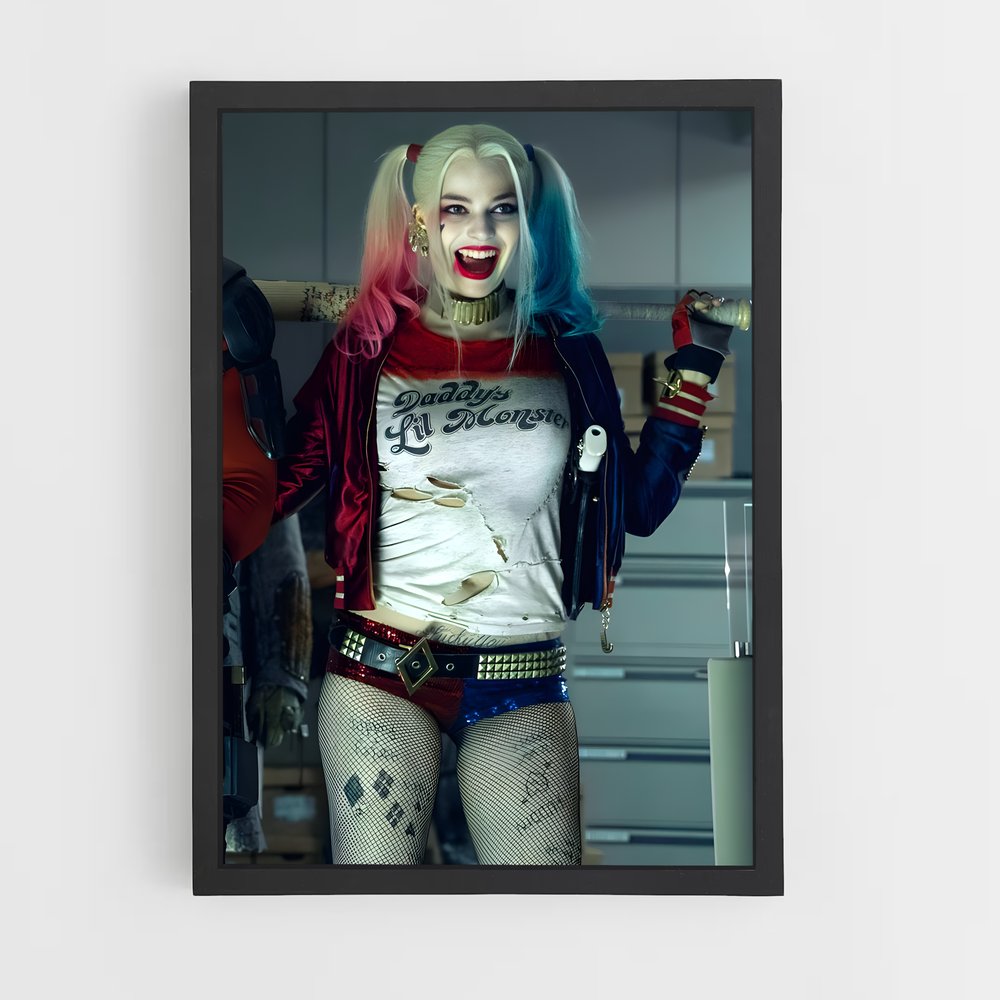 ap-harley quinn-1 cadre Noir