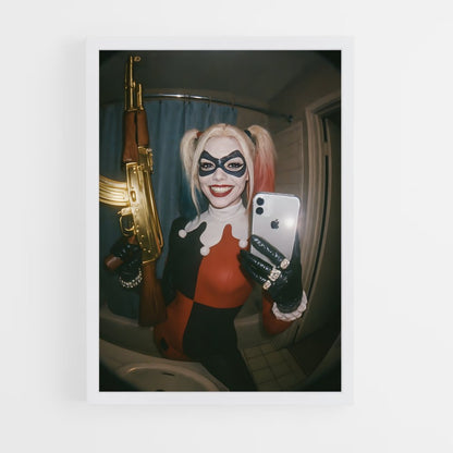 ap-harley quinn-10 cadre Blanc