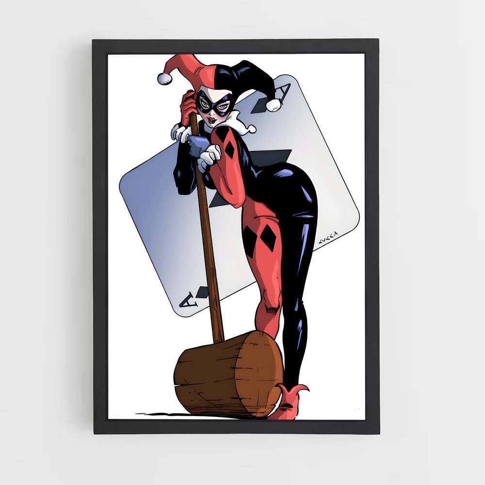 ap-harley quinn-2 cadre Noir