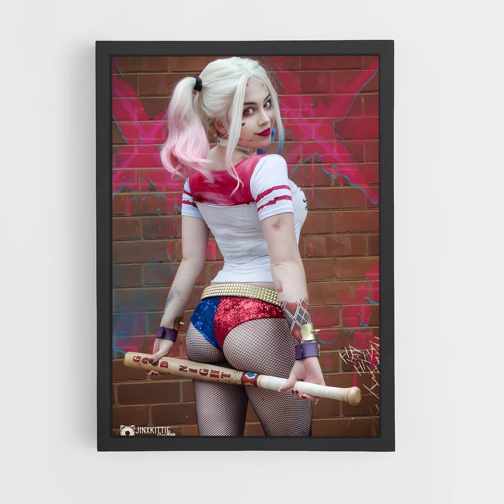 ap-harley quinn-4 cadre Noir