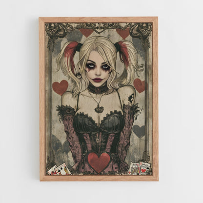 ap-harley quinn-5 cadre Bois clair