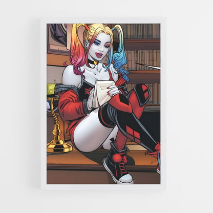 ap-harley quinn-6 cadre Blanc