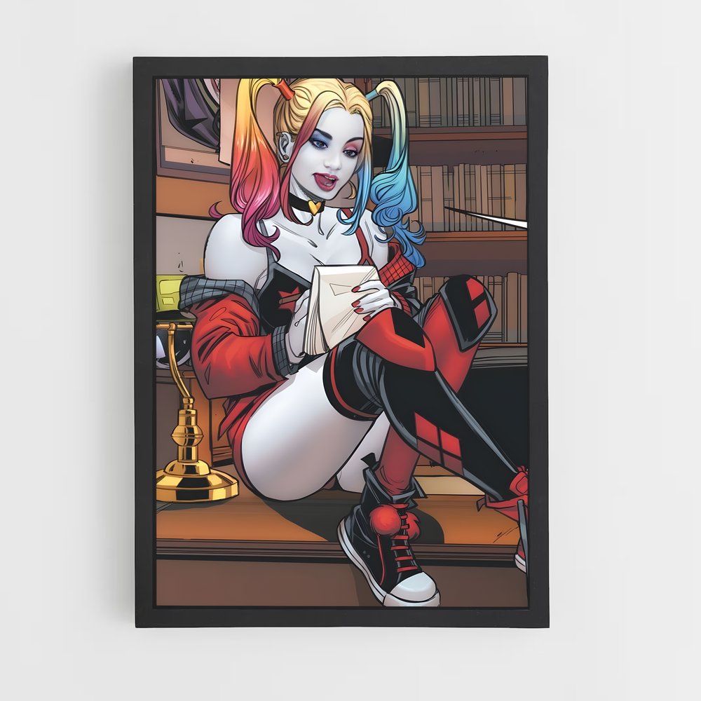 ap-harley quinn-6 cadre Noir