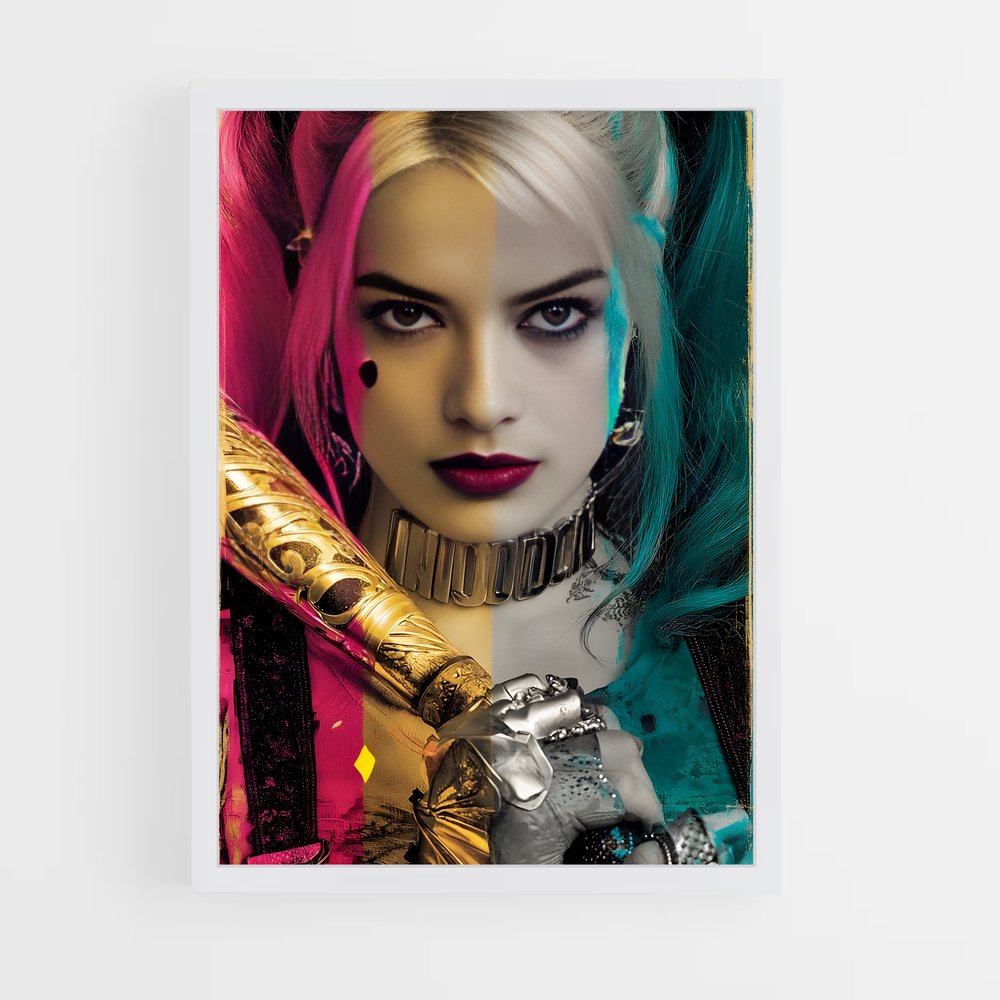 ap-harley quinn-7 cadre Blanc