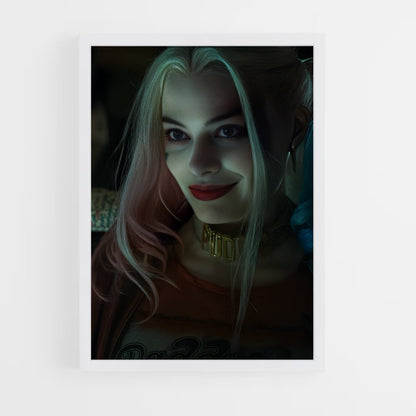 ap-harley quinn-9 cadre Blanc