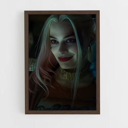 ap-harley quinn-9 cadre Bois foncé