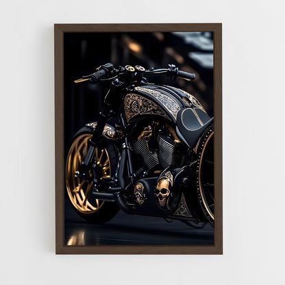 ap-harley race-2 cadre Bois foncé