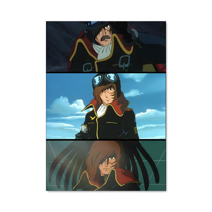 Poster Les Visages d'Harlock