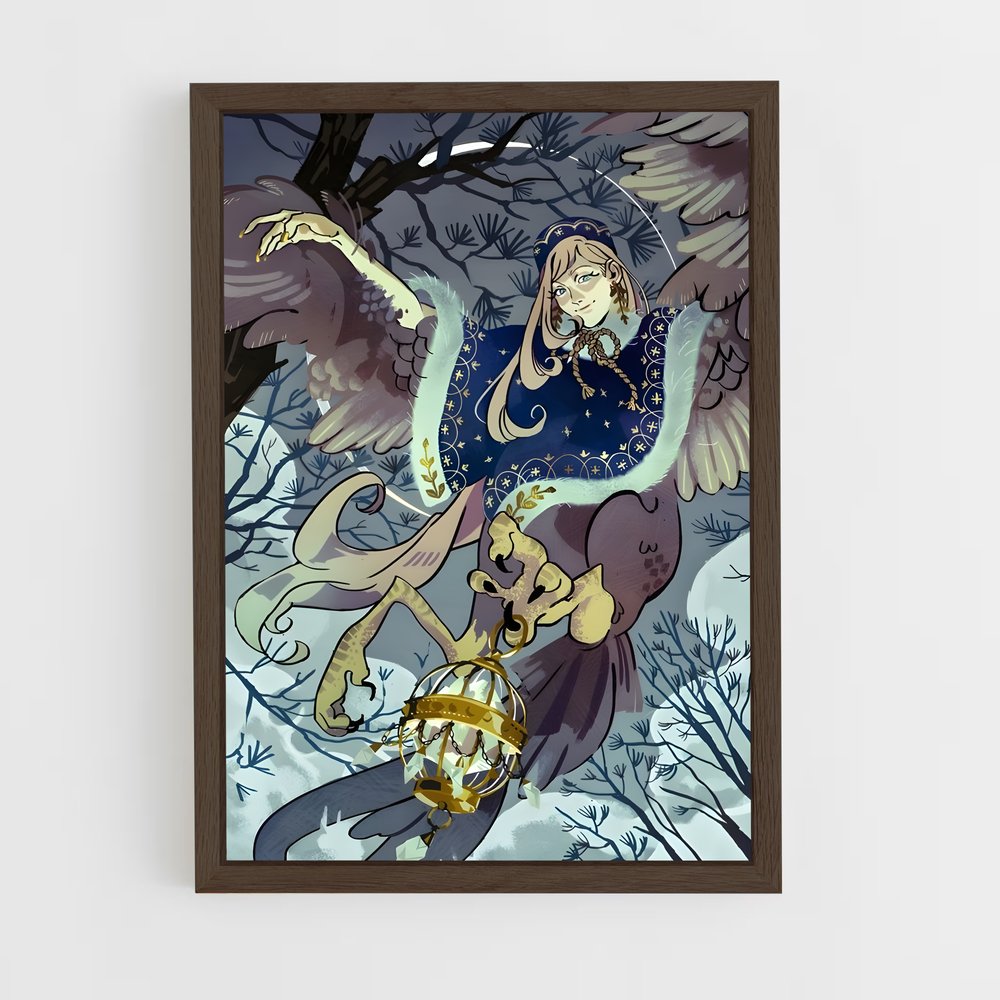 ap-harpy-2 cadre Bois foncé