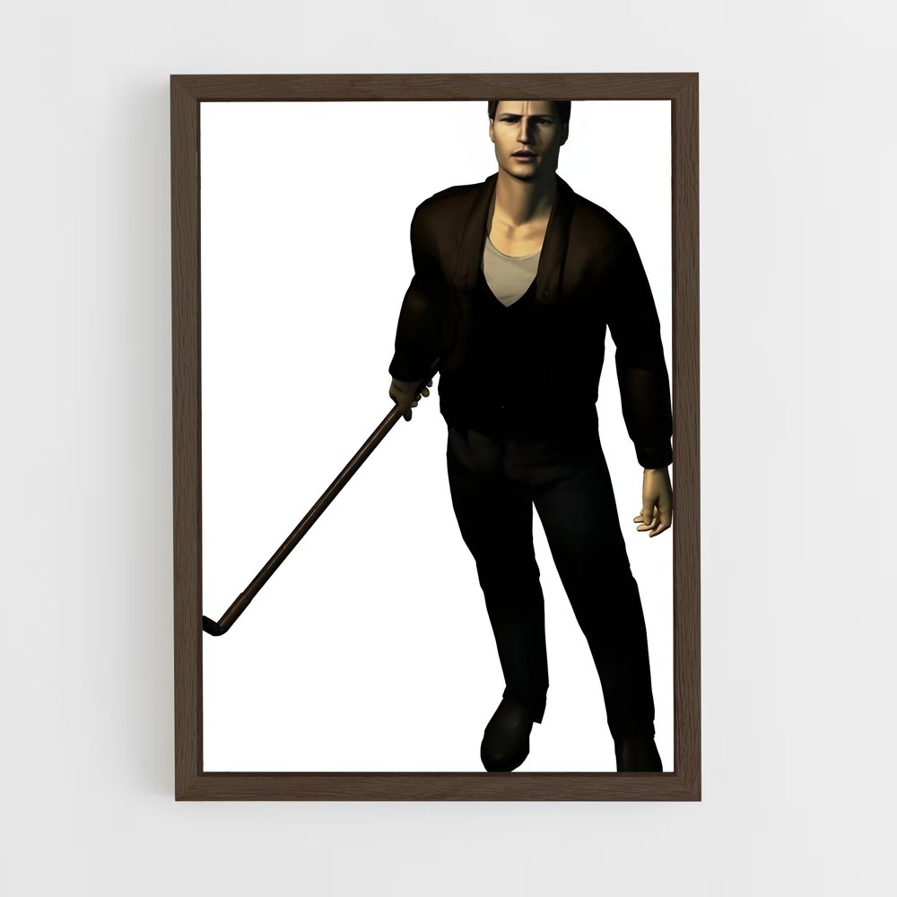 ap-harry mason-1 cadre Bois foncé
