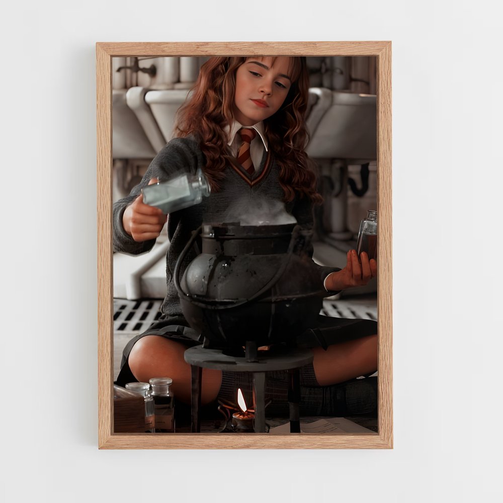 ap-harry potter-1 cadre Bois clair