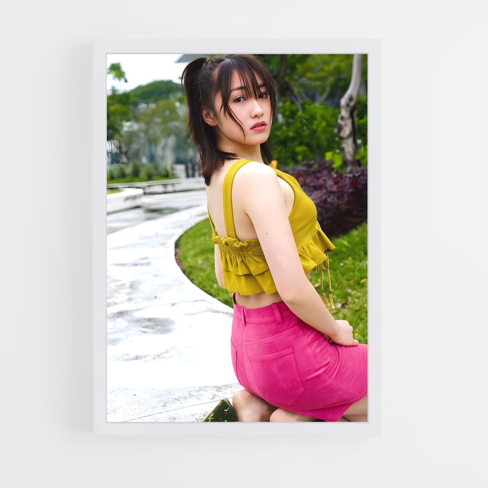 ap-haruka kudo-4 cadre Blanc