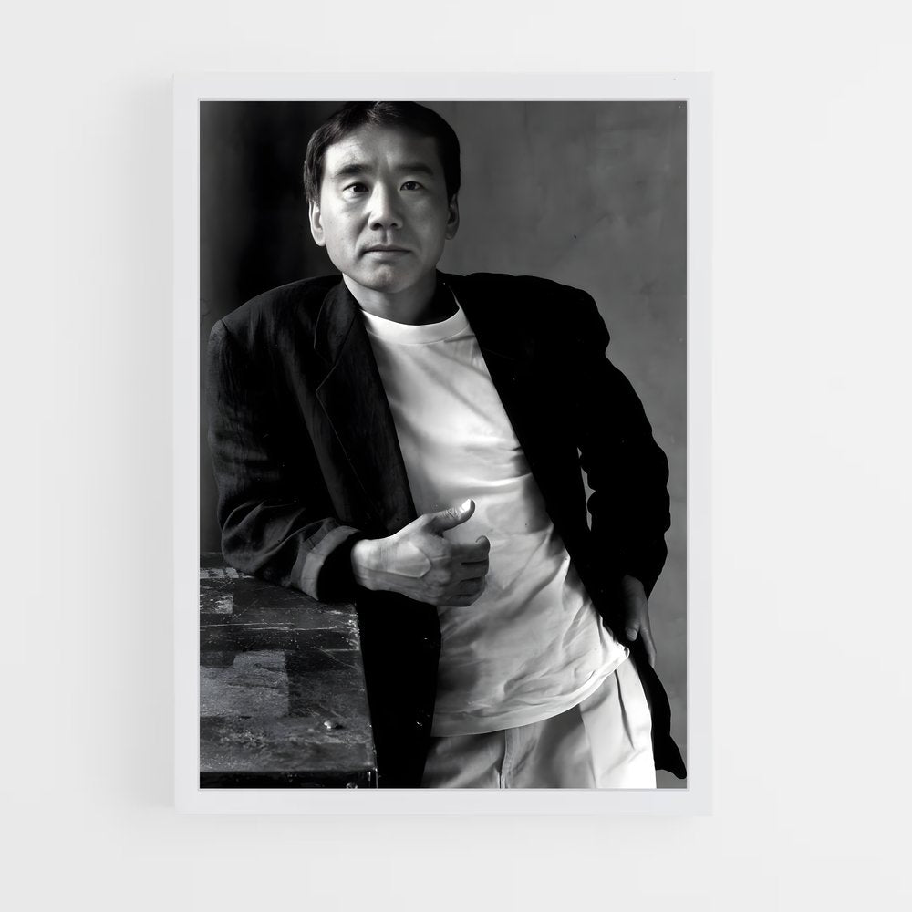 ap-haruki murakami-1 cadre Blanc