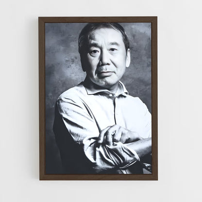 ap-haruki murakami-5 cadre Bois foncé