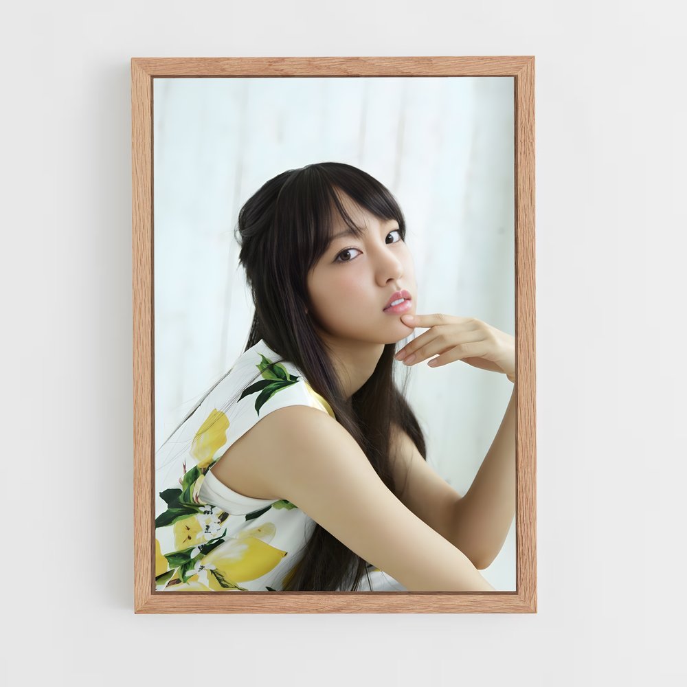 ap-haruna iikubo-2 cadre Bois clair