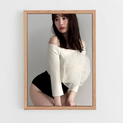 ap-haruna kojima-4 cadre Bois clair