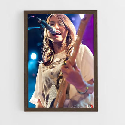 ap-haruna ono-9 cadre Bois foncé