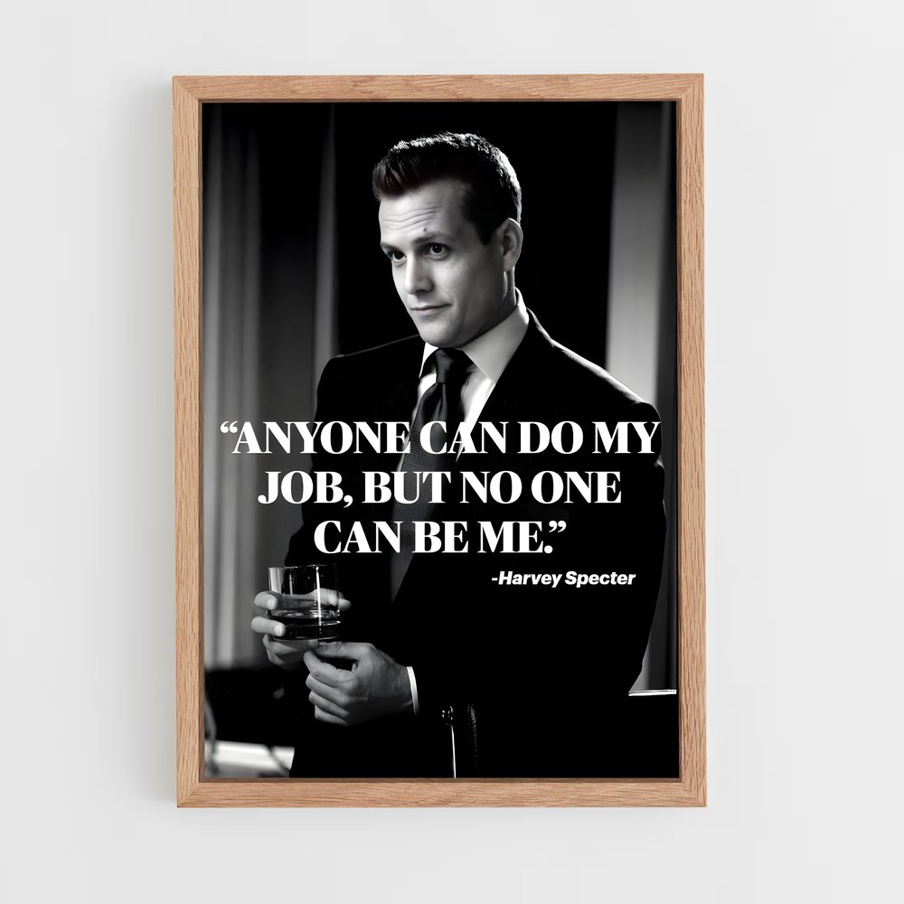 ap-harvey specter-3 cadre Bois clair