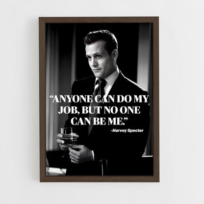 ap-harvey specter-3 cadre Bois foncé