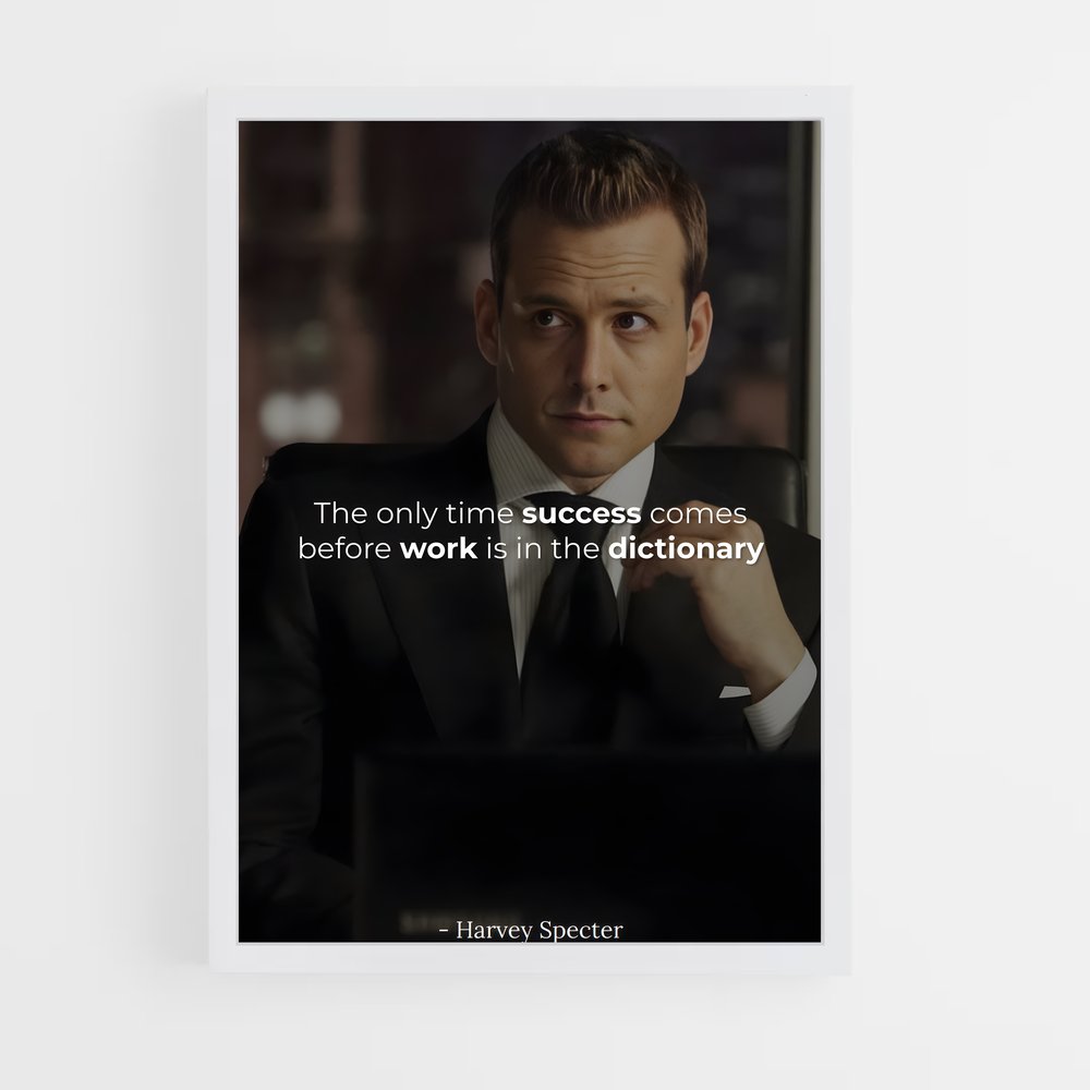 ap-harvey specter-5 cadre Blanc