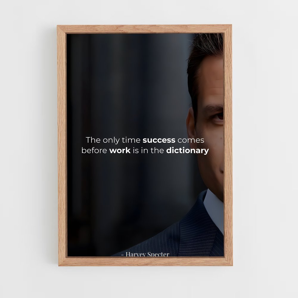ap-harvey specter-7 cadre Bois clair