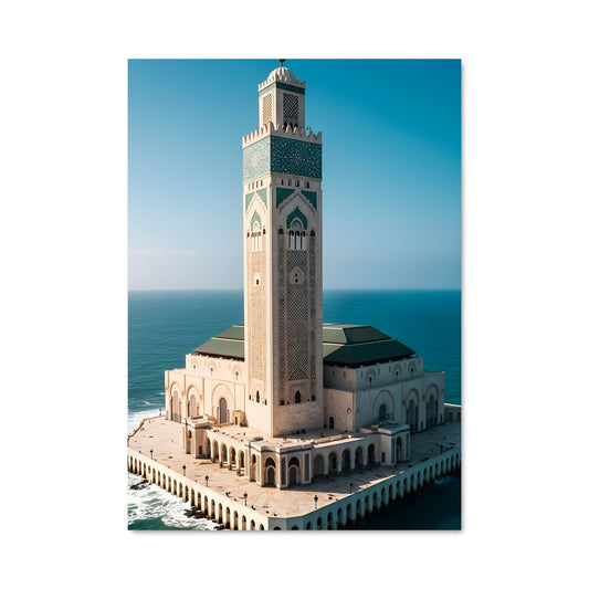 Poster Mosquée Hassan II