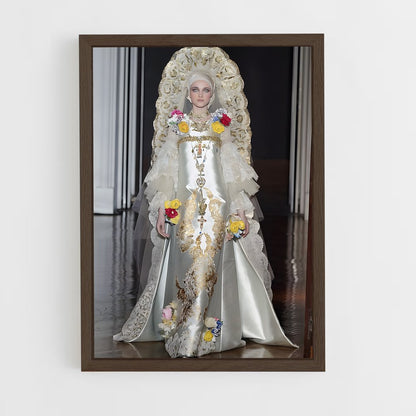 ap-haute couture-10 cadre Bois foncé
