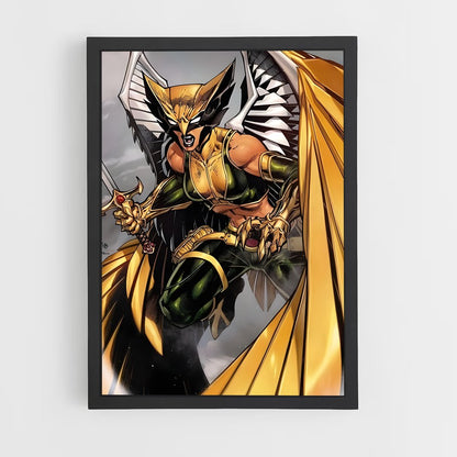 ap-hawkgirl-2 cadre Noir