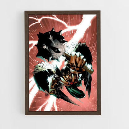 ap-hawkman-12 cadre Bois foncé