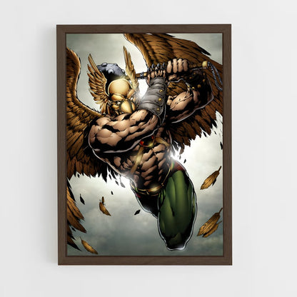 ap-hawkman-4 cadre Bois foncé