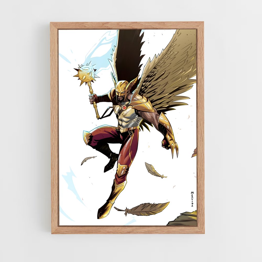 ap-hawkman-6 cadre Bois clair