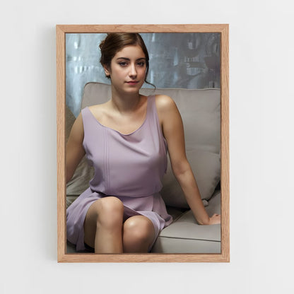 ap-hazal kaya-2 cadre Bois clair