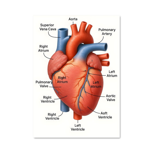 Poster Cœur Vital