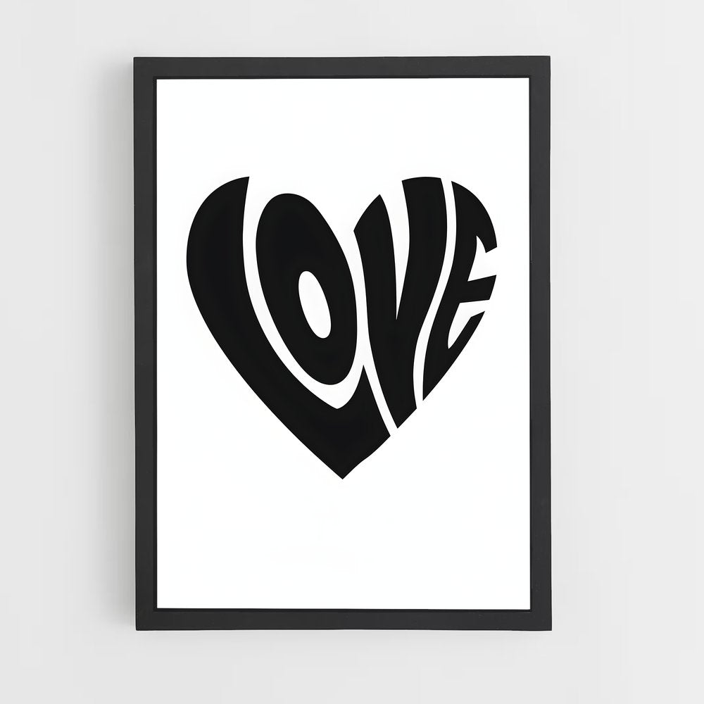 ap-heart symbol-2 cadre Noir
