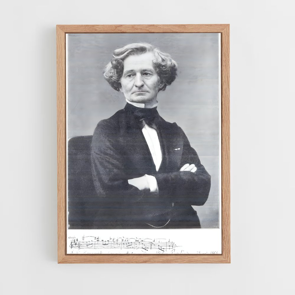 ap-hector berlioz-6 cadre Bois clair