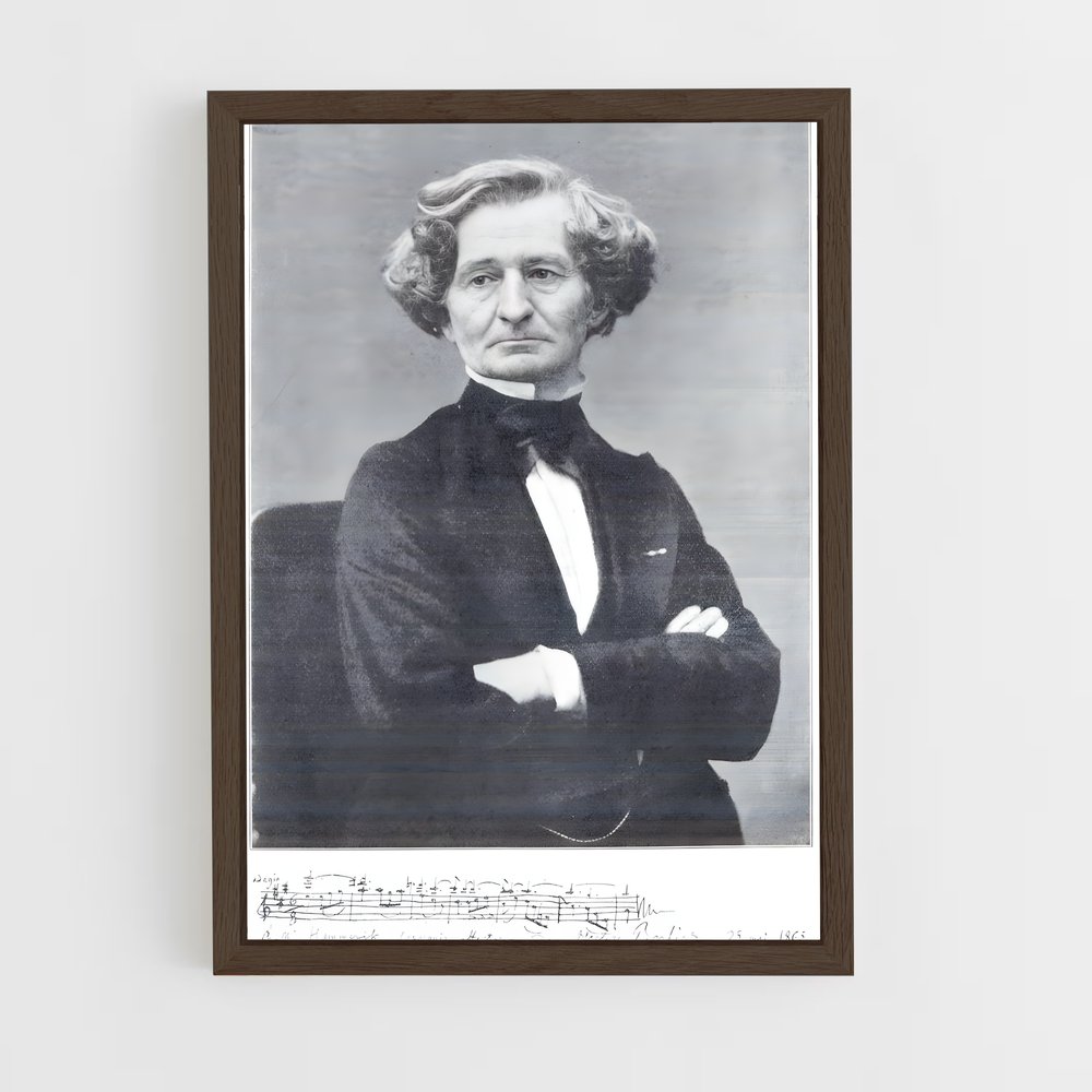 ap-hector berlioz-6 cadre Bois foncé