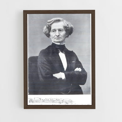 ap-hector berlioz-6 cadre Bois foncé