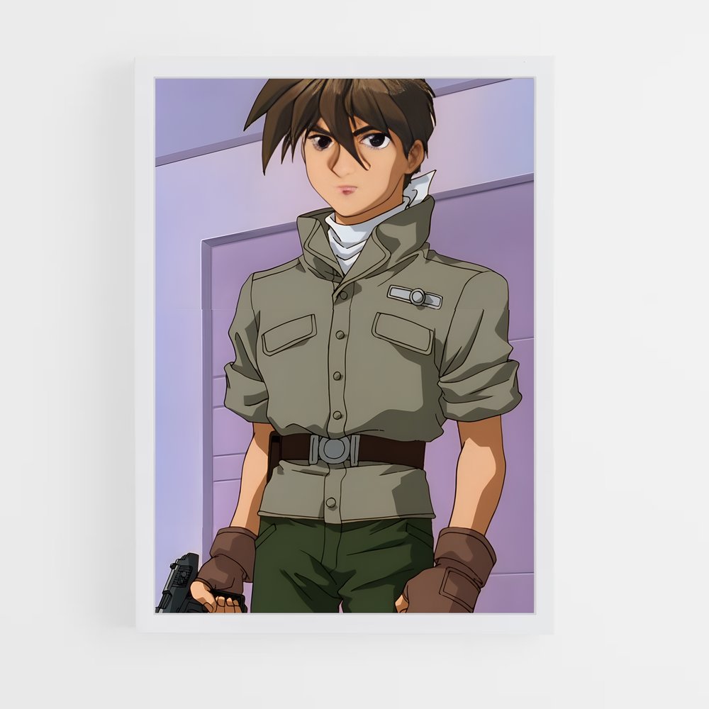ap-heero yuy-1 cadre Blanc