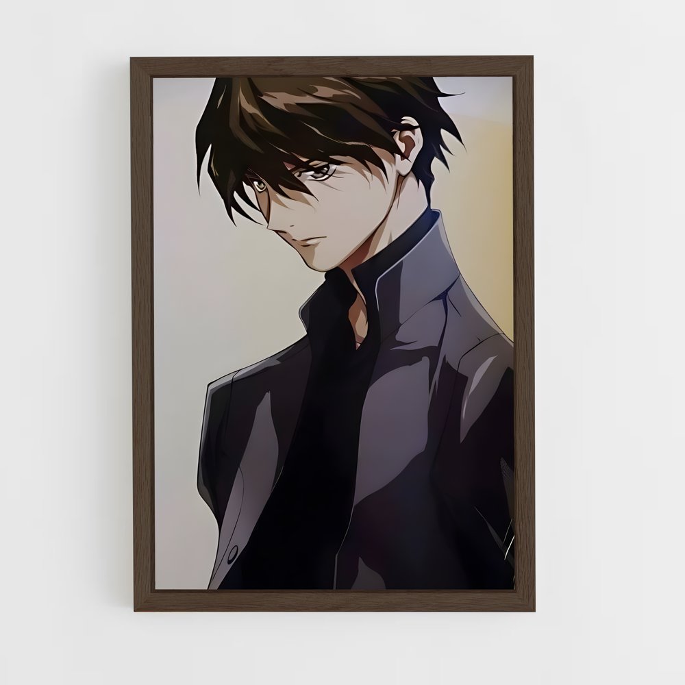 ap-heero yuy-2 cadre Bois foncé