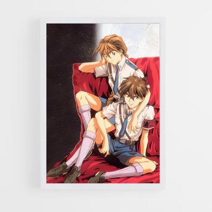 ap-heero yuy-3 cadre Blanc
