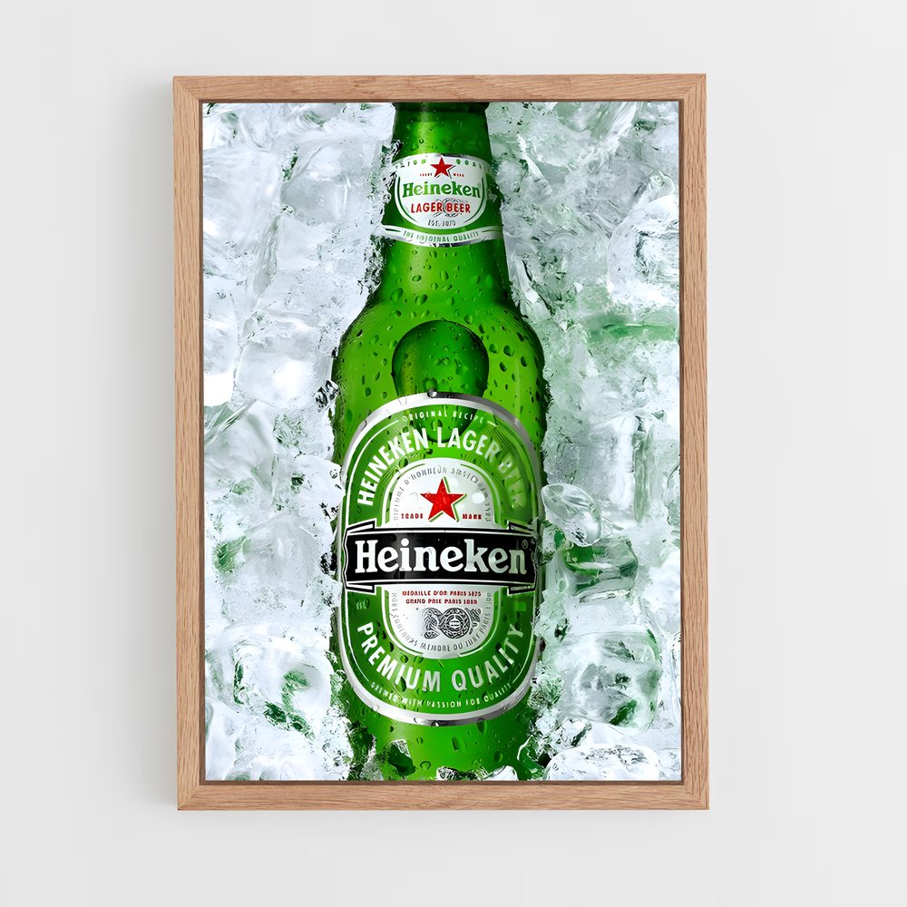 ap-heineken-11 cadre Bois clair