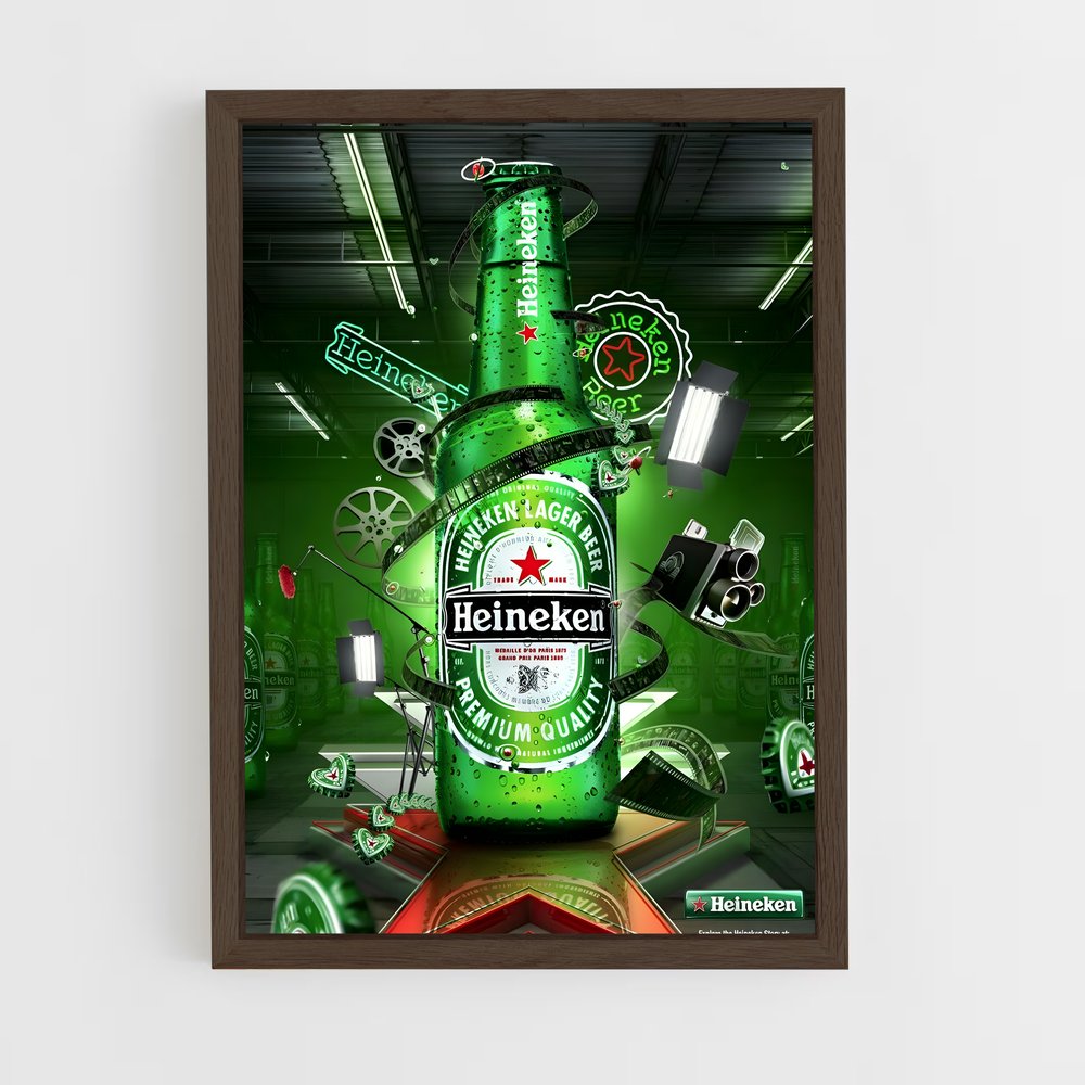 ap-heineken-6 cadre Bois foncé